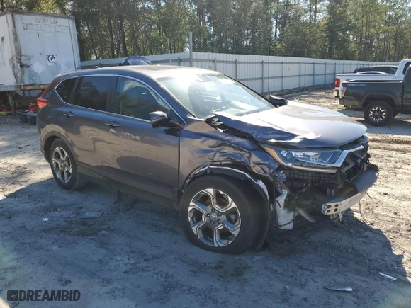2018 Honda CR-V EX-L with VIN 7FARW1H89JE003797, listed as a Copart auction lot 49387715 with 0 mi miles and Salvage Title. Bid and sale history available at carsss.com. Image 4.