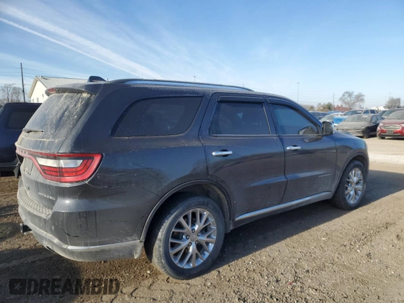 2014 Dodge Durango Citadel with VIN 1C4SDJET1EC468668, listed as a Copart auction lot 44386285 with 83,192 mi miles and Salvage Title. Bid and sale history available at DreamBid. Image 3.