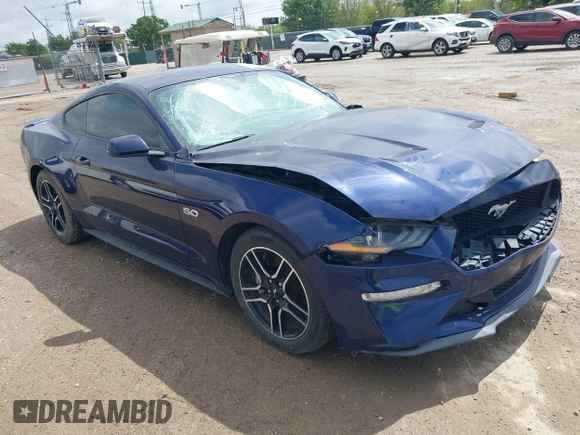 2018 Ford Mustang GT with VIN 1FA6P8CF4J5122438, listed as a IAAI auction lot 41904252 with 28,724 mi miles and . Bid and sale history available at DreamBid. Image 1.