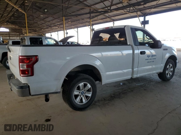 2019 Ford F-150 XL with VIN 1FTMF1C57KKD66154, listed as a Copart auction lot 55682045 with 95,415 mi miles and Clean Title. Bid and sale history available at carsss.com. Image 3.