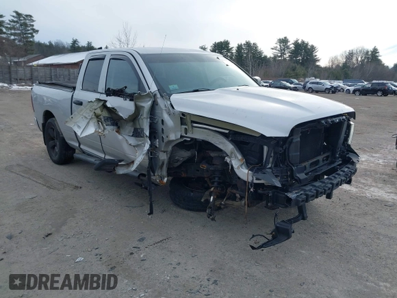 2014 Ram 1500 Express with VIN 1C6RR7FT5ES290990, listed as a IAAI auction lot 41250790 with 133,841 mi miles. Bid and sale history available at carsss.com. Image 1.