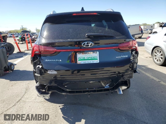 2023 Hyundai Santa Fe Hybrid Limited with VIN 5NMS5DA15PH024359, listed as a Copart auction lot 50913164 with 123 mi miles. Bid and sale history available at carsss.com. Image 6.
