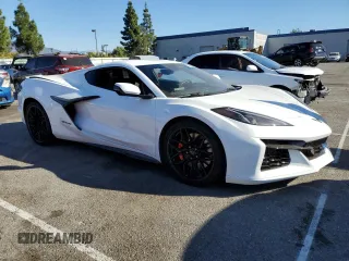 2024 Chevrolet Corvette 1LZ with VIN 1G1YD2D31R5603412, listed as a Copart auction lot 81945044 with Not Provided miles and Salvage Title. Bid and sale history available at DreamBid. Image 4.