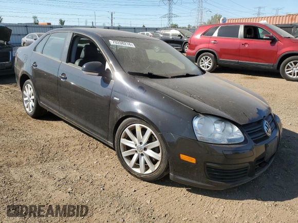 2010 Volkswagen Jetta Wolfsburg Edition with VIN 3VWRJ7AJ0AM047481, listed as a Copart auction lot 70208214 with Not provided miles and Salvage title. Bid and sale history available at DreamBid. Image 4.