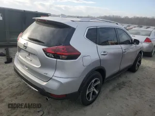2019 Nissan Rogue SV with VIN KNMAT2MT8KP528665, listed as a Copart auction lot 47090495 with 114,888 mi miles and Salvage Title. Bid and sale history available at carsss.com. Image 3.