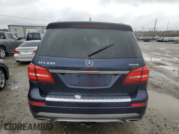 2017 Mercedes-Benz GLS with VIN 4JGDF6EE7HA766266, listed as a Copart auction lot 46186703 with 68,079 mi miles. Bid and sale history available at carsss.com. Image 6.