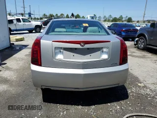 2006 Cadillac CTS with VIN 1G6DM57T260145796, listed as a Copart auction lot 53679275 with 0 mi miles and Salvage Title. Bid and sale history available at carsss.com. Image 6.
