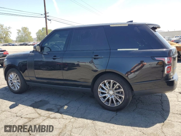 2020 Land Rover Range Rover with VIN SALGR2SU6LA579082, listed as a Copart auction lot 52079405 with 75,713 mi miles and Clean title. Bid and sale history available at DreamBid. Image 2.