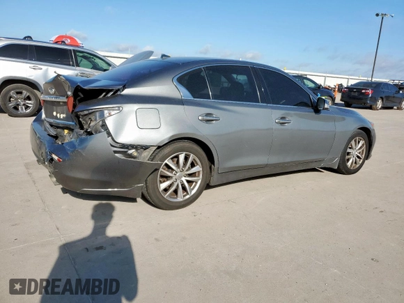 2015 Infiniti Q50 с VIN JN1BV7AR4FM408070, выставлен на аукционе Copart как лот 60686955 с пробегом 118 406 миль миль и Списание • Salvage title. История ставок и продаж доступна на DreamBid. Изображение 3.