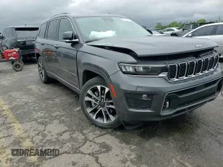 2022 Jeep Grand Cherokee Overland with VIN 1C4RJKDG2N8514545, listed as a Copart auction lot 56715055 with 53,272 mi miles and Salvage title. Bid and sale history available at DreamBid. Image 14.