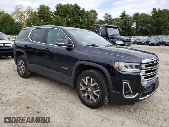 2021 GMC Acadia SLE with VIN 1GKKNRL49MZ143919, listed as a Copart auction lot 72764194 with 80,819 mi miles and Salvage Title. Bid and sale history available at carsss.com. Image 4.