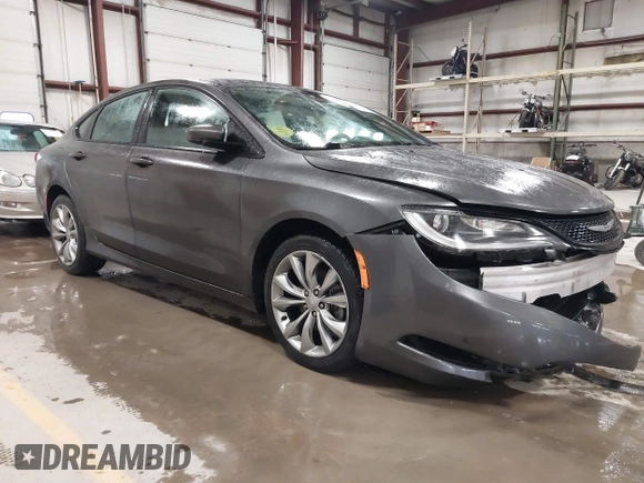 2016 Chrysler 200 S with VIN 1C3CCCBB4GN151123, listed as a IAAI auction lot 41838034 with 97,336 mi miles. Bid and sale history available at carsss.com. Image 1.