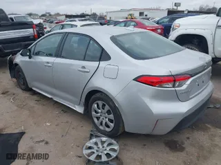 2023 Toyota Corolla LE with VIN 5YFB4MDEXPP064184, listed as a IAAI auction lot 41511156 with 20,661 mi miles. Bid and sale history available at carsss.com. Image 3.