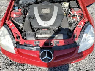 2005 Mercedes-Benz SLK 230/320 with VIN WDBWK56F35F038791, listed as a Copart auction lot 57413275 with 122,712 mi miles and Clean title. Bid and sale history available at DreamBid. Image 11.