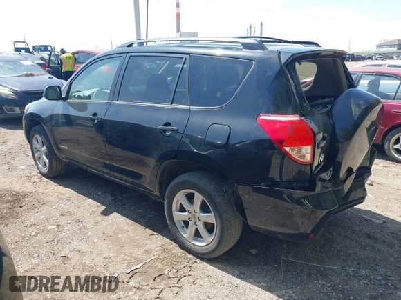 2008 Toyota RAV4 Limited with VIN JTMZK31V686011185, listed as a IAAI auction lot 42101831 with 190,399 mi miles and . Bid and sale history available at DreamBid. Image 3.