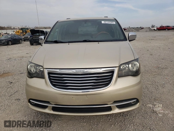 2012 Chrysler Town & Country Limited with VIN 2C4RC1GG3CR119520, listed as a Copart auction lot 49144305 with 161,026 mi miles and Salvage Title. Bid and sale history available at carsss.com. Image 5.