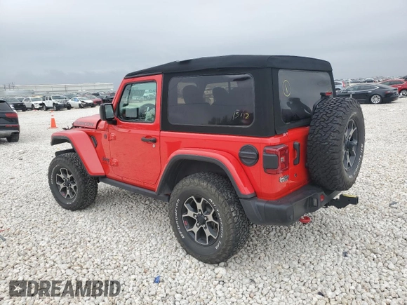 2018 Jeep Wrangler Rubicon with VIN 1C4HJXCG9JW255648, listed as a Copart auction lot 87134384 with Not provided miles and Salvage title. Bid and sale history available at DreamBid. Image 2.