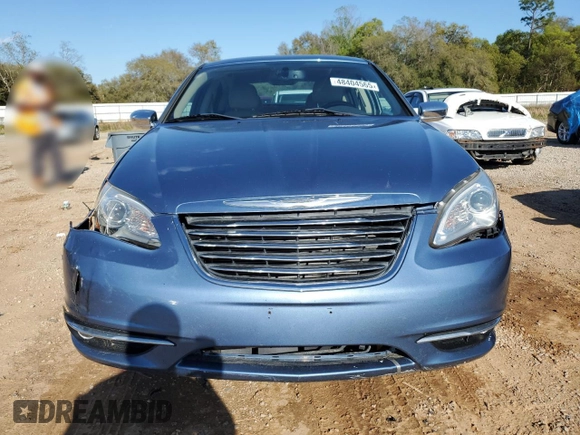 2011 Chrysler 200 Limited with VIN 1C3BC2FG2BN607169, listed as a Copart auction lot 48404565 with 131,226 mi miles and Salvage Title. Bid and sale history available at carsss.com. Image 5.