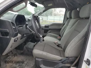 2018 Ford F-150 XL with VIN 1FTMF1CB3JKE19324, listed as a Copart auction lot 60817995 with Not provided miles and Salvage title. Bid and sale history available at DreamBid. Image 7.