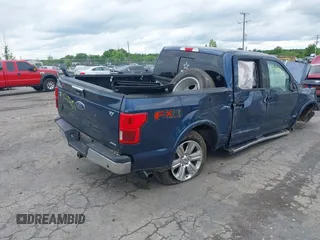 2018 Ford F-150 XL with VIN 1FTEW1EG3JFE60963, listed as a IAAI auction lot 42256856 with 146,155 mi miles and . Bid and sale history available at DreamBid. Image 4.