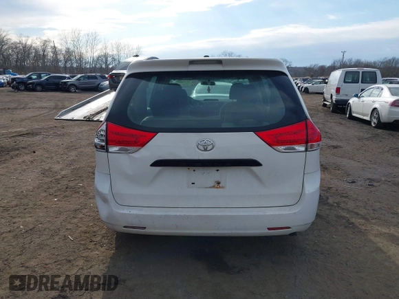 2011 Toyota Sienna with VIN 5TDZK3DC3BS058823, listed as a IAAI auction lot 41654859 with 227,969 mi miles. Bid and sale history available at carsss.com. Image 16.