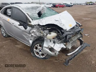 2015 Ford Fiesta SE with VIN 3FADP4BJ2FM220598, listed as a IAAI auction lot 41213342 with 1 mi miles. Bid and sale history available at carsss.com. Image 6.