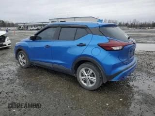 2021 Nissan Kicks S with VIN 3N1CP5BV4ML496060, listed as a Copart auction lot 48102605 with 75,766 mi miles and Salvage Title. Bid and sale history available at carsss.com. Image 2.