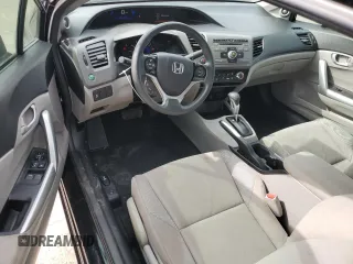 2012 Honda Civic Cpe EX with VIN 2HGFG3B86CH539704, listed as a Copart auction lot 50049735 with 132,830 mi miles and Salvage Title. Bid and sale history available at carsss.com. Image 8.