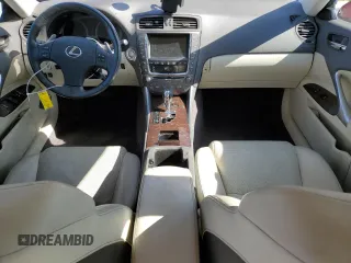 2010 Lexus IS 250 with VIN JTHBF5C27A5115408, listed as a Copart auction lot 52634165 with Not Provided miles and Salvage Title. Bid and sale history available at carsss.com. Image 8.