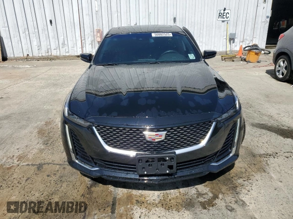 2024 Cadillac CT5 Luxury with VIN 1G6DX5RK0R0127765, listed as a Copart auction lot 50882525 with 8,060 mi miles and Salvage title. Bid and sale history available at DreamBid. Image 5.