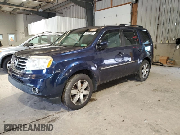 2013 Honda Pilot Touring with VIN 5FNYF4H92DB040292, listed as a Copart auction lot 66373005 with 191,692 mi miles and Clean title. Bid and sale history available at DreamBid. Image 1.