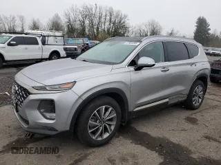 2020 Hyundai Santa Fe Limited with VIN 5NMS5CADXLH187314, listed as a Copart auction lot 87905395 with 35,904 mi miles and Salvage Title. Bid and sale history available at DreamBid. Image 1.