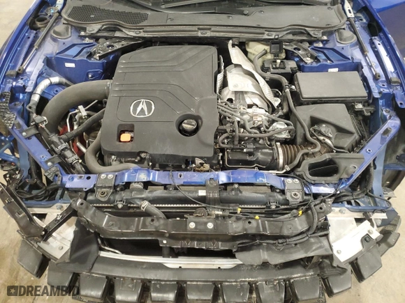 2022 Acura TLX Type S w/Performance Tire with VIN 19UUB7F97NA001854, listed as a Copart auction lot 50812575 with 3,731 mi miles and Salvage Title. Bid and sale history available at carsss.com. Image 11.