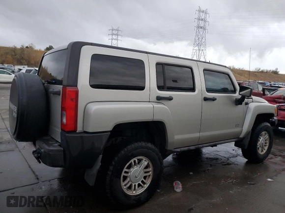 2006 Hummer H3 with VIN 5GTDN136468288973, listed as a Copart auction lot 79489784 with 144,092 mi miles and Salvage Title. Bid and sale history available at DreamBid. Image 3.