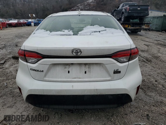 2023 Toyota Corolla LE z VIN JTDB4MEE6PJ003126, wystawiony jako Copart lot #44764655 z przebiegiem 23 867 mil mil oraz Szkoda całkowita • Salvage title. Historia ofert i sprzedaży dostępna na DreamBid. Obrazek 6.