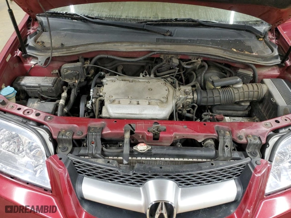 2003 Acura MDX Touring Pkg with VIN 2HNYD18683H500309, listed as a Copart auction lot 88792385 with 303,499 mi miles and Salvage Title. Bid and sale history available at carsss.com. Image 12.