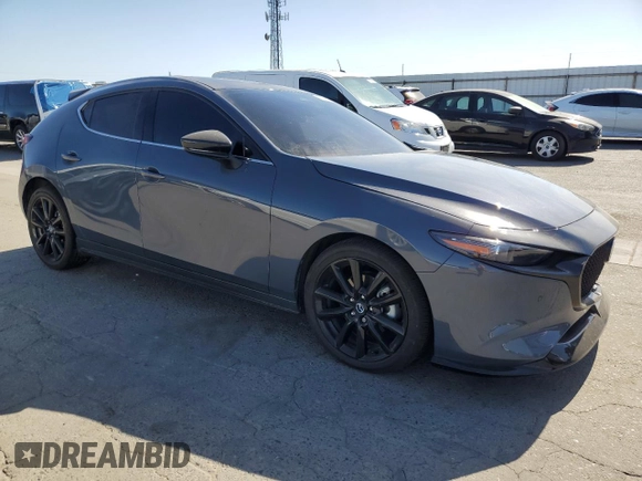 2025 Mazda 3 Premium Plus with VIN JM1BPBNY9S1760522, listed as a Copart auction lot 56765745 with Not provided miles and Salvage title. Bid and sale history available at DreamBid. Image 4.