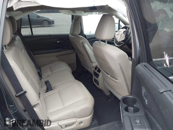 2017 Honda Pilot Touring with VIN 5FNYF6H93HB068846, listed as a IAAI auction lot 42083050 with 108,787 mi miles and . Bid and sale history available at DreamBid. Image 8.