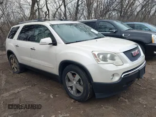 2012 GMC Acadia SLT2 with VIN 1GKKRSED3CJ338615, listed as a IAAI auction lot 41554642 with 178,707 mi miles. Bid and sale history available at carsss.com. Image 1.