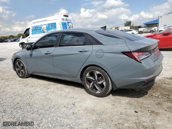 2022 Hyundai Elantra Hybrid Limited with VIN KMHLN4AJ9NU030686, listed as a Copart auction lot 47263175 with 35,339 mi miles and Salvage Title. Bid and sale history available at carsss.com. Image 2.