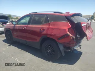 2024 GMC Terrain AT4 with VIN 3GKALYEG8RL211032, listed as a Copart auction lot 61607795 with 17,251 mi miles and Salvage title. Bid and sale history available at DreamBid. Image 2.