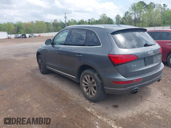 2013 Audi Q5 Premium Plus with VIN WA1LFAFP1DA061034, listed as a IAAI auction lot 41946491 with 119,496 mi miles and . Bid and sale history available at DreamBid. Image 3.