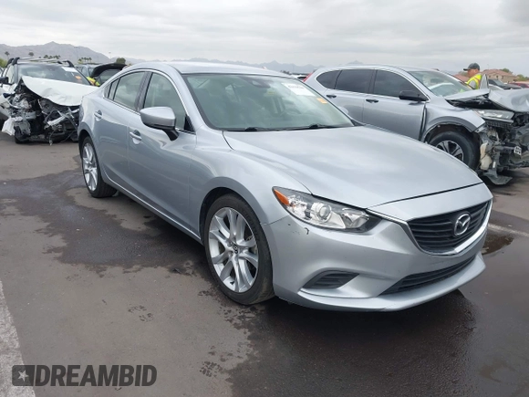 2017 Mazda 6 Touring with VIN JM1GL1V55H1102707, listed as a IAAI auction lot 42179510 with 86,841 mi miles and . Bid and sale history available at carsss.com. Image 1.