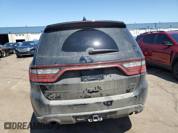 2022 Dodge Durango GT Plus with VIN 1C4RDJDG5NC212441, listed as a Copart auction lot 55974685 with 26,665 mi miles and Clean title. Bid and sale history available at DreamBid. Image 6.