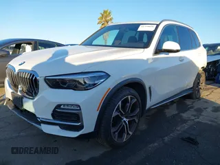 2021 BMW X5 sDrive40i with VIN 5UXCR4C03M9G59554, listed as a IAAI auction lot 41358056 with 47,577 mi miles. Bid and sale history available at carsss.com. Image 19.