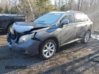 2012 Lexus RX 350 with VIN 2T2BK1BA1CC137730, listed as a Copart auction lot 53435955 with 141,289 mi miles and Salvage title. Bid and sale history available at DreamBid. Image 1.