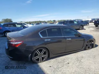 2017 Honda Accord Sedan Sport with VIN 1HGCR2F57HA285272, listed as a Copart auction lot 45609575 with 95,451 mi miles and Salvage Title. Bid and sale history available at carsss.com. Image 3.