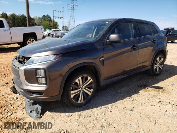 2020 Mitsubishi Outlander ES with VIN JA4AP3AU3LU008250, listed as a Copart auction lot 50710675 with 109,532 mi miles and Salvage title. Bid and sale history available at DreamBid. Image 1.