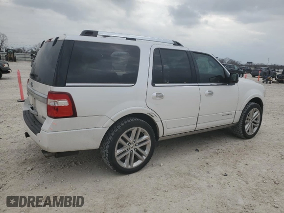 2017 Ford Expedition Platinum с VIN 1FMJU1LT1HEA42692, выставлен на аукционе Copart как лот 47258545 с пробегом 97 439 миль миль и Списание • Salvage title. История ставок и продаж доступна на DreamBid. Изображение 3.