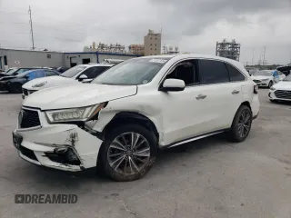 2018 Acura MDX Technology with VIN 5J8YD3H58JL007613, listed as a Copart auction lot 51697105 with 131,677 mi miles and Salvage title. Bid and sale history available at DreamBid. Image 1.